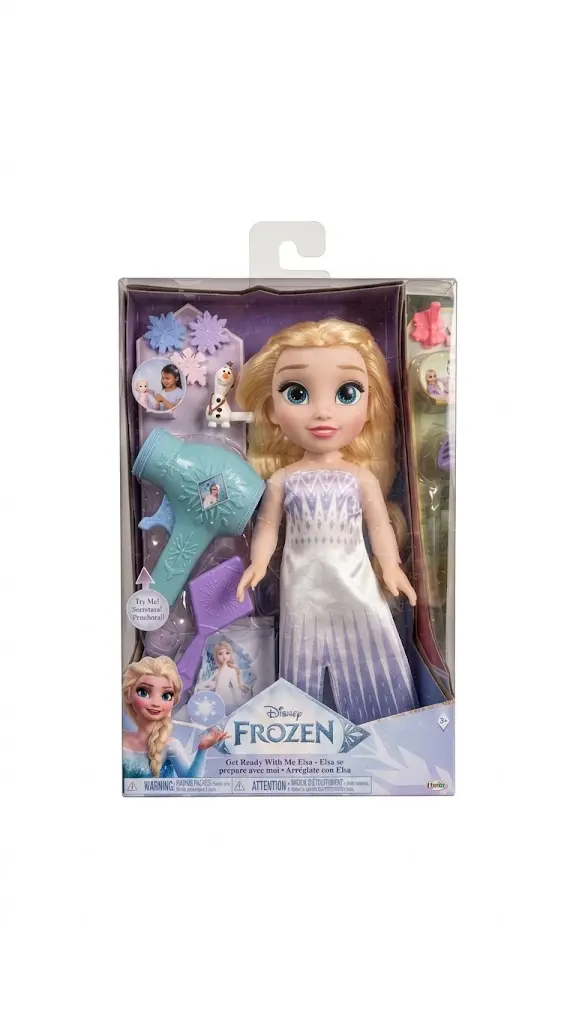 Disney Elsa · ensemble coiffure